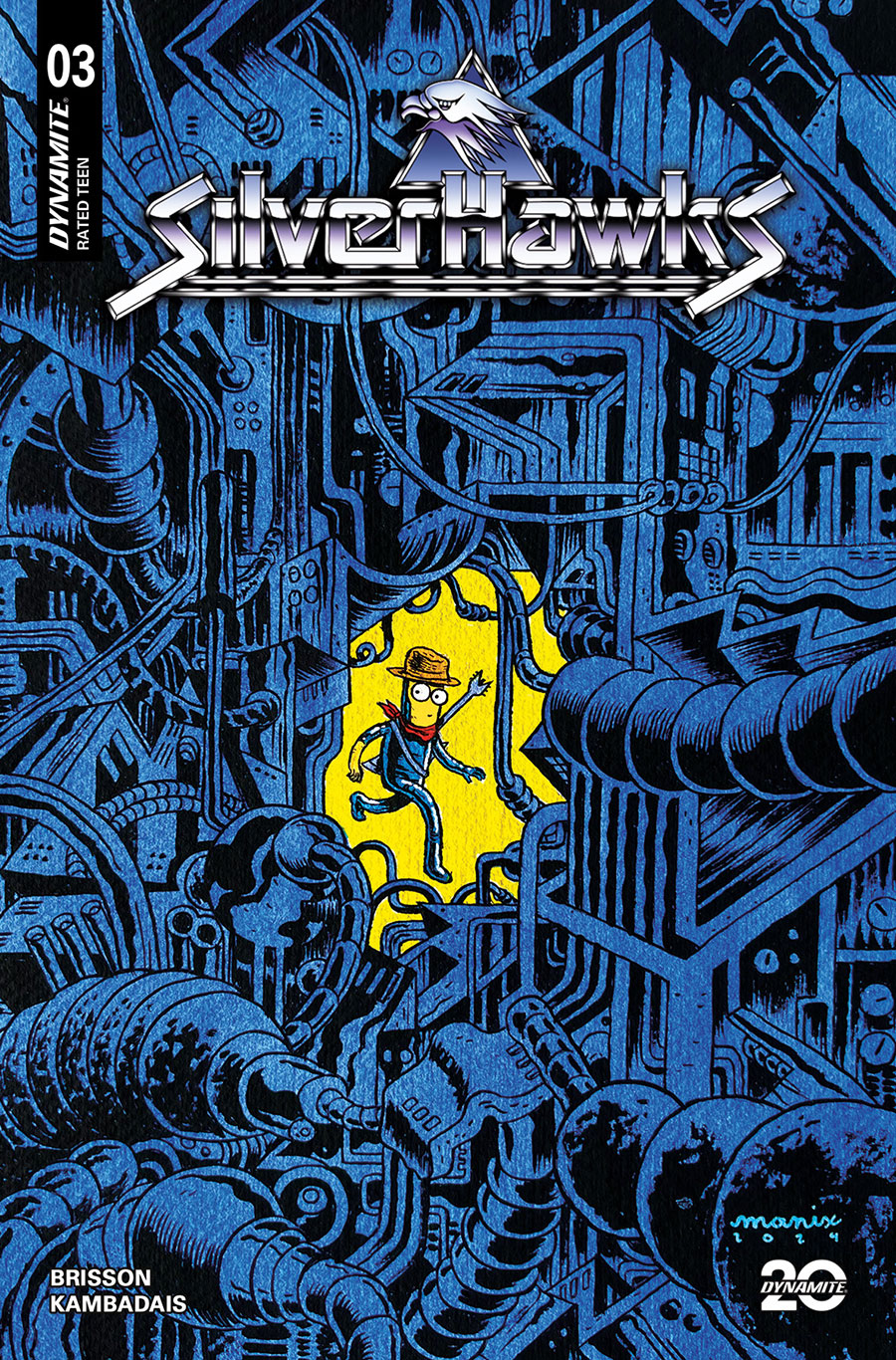 SilverHawks Vol 2 #3 Cover G Variant Manix Cover