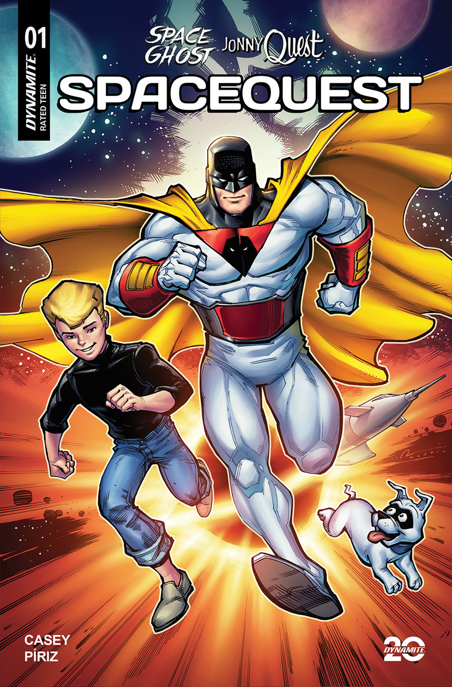 Space Ghost Jonny Quest SpaceQuest #1 Cover E Variant Chad Hardin Cover