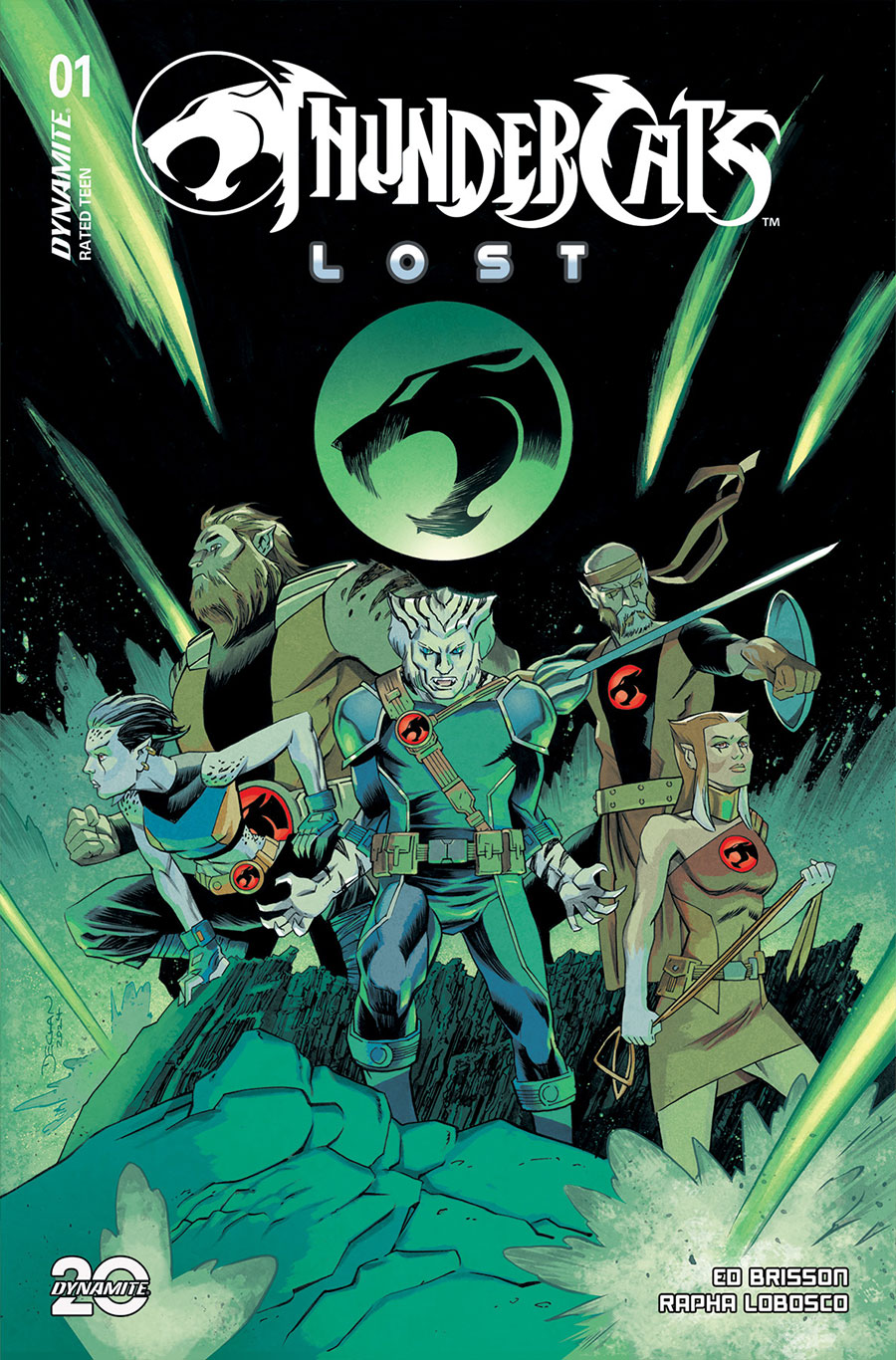 Thundercats Lost #1 Cover C Variant Declan Shalvey Cover