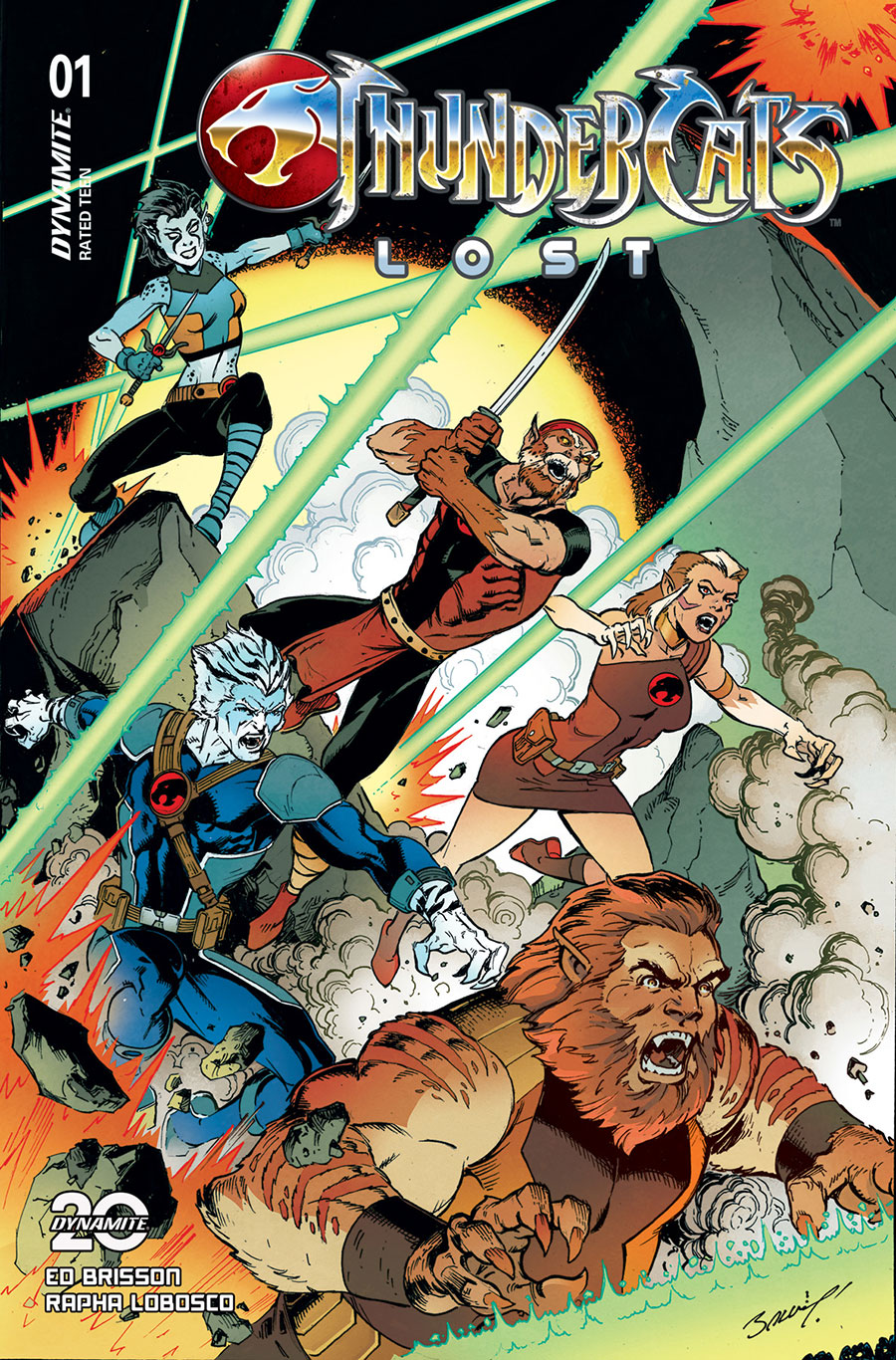 Thundercats Lost #1 Cover D Variant Mark Bagley Cover