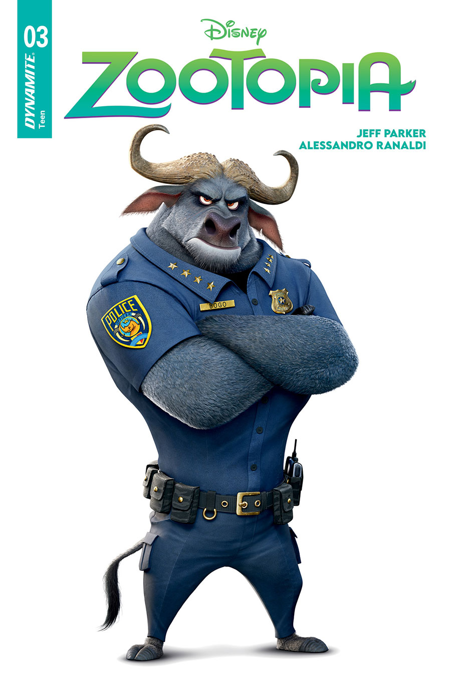 Zootopia #3 Cover E Variant Movie Characters Cover