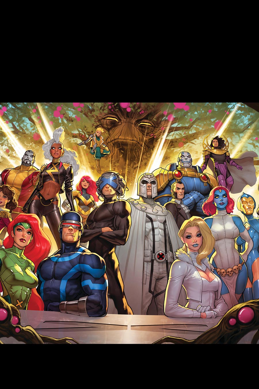 Fall Of The House Of X / Rise Of The Powers Of X Omnibus HC Direct Market David Nakayama Variant Cover