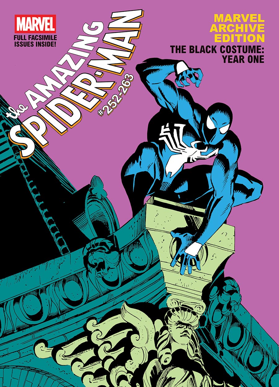 Marvel Archive Edition Amazing Spider-Man Black Costume Year One Gallery Edition HC Direct Market Ron Frenz Original Collection Variant Cover