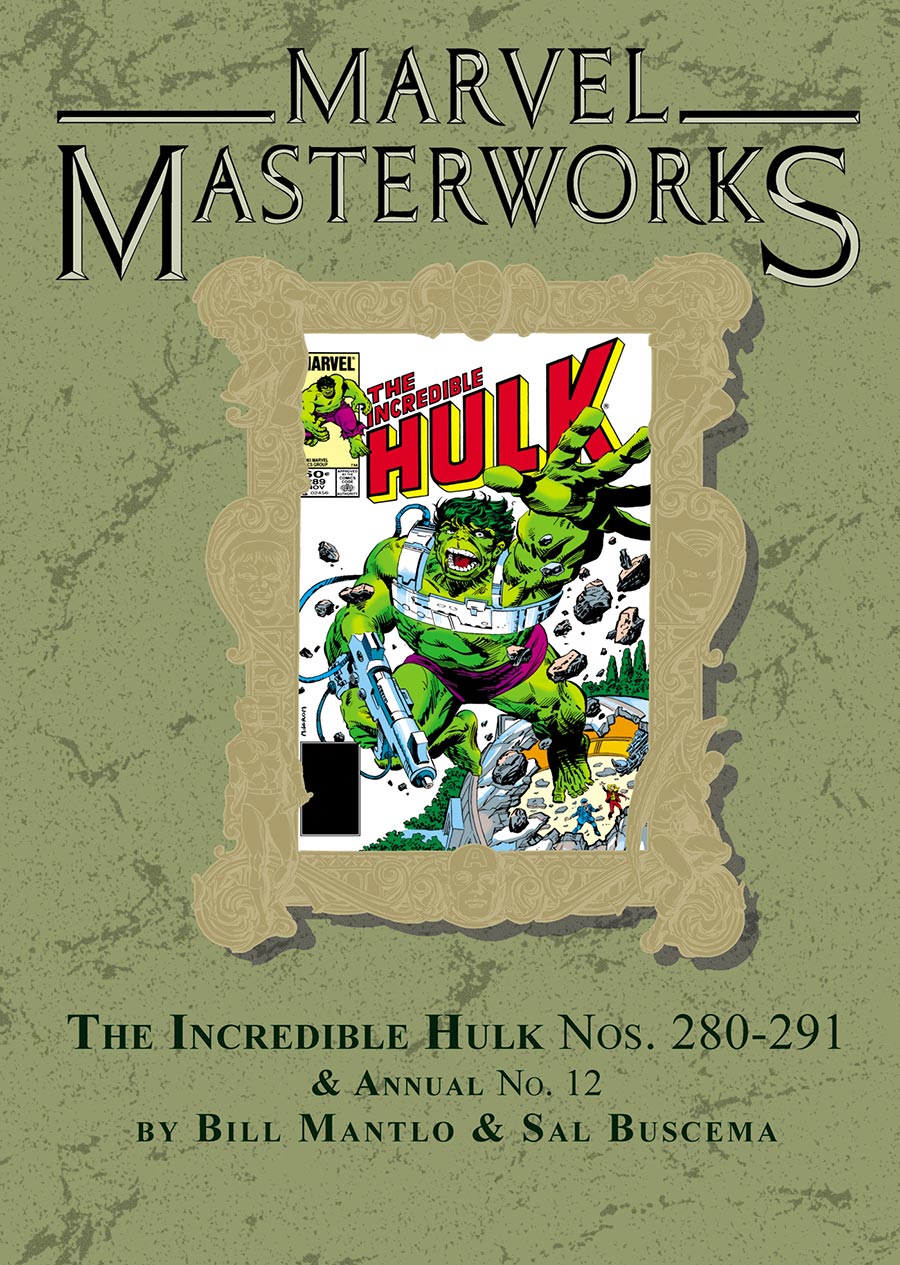 Marvel Masterworks Incredible Hulk Vol 19 HC Variant Dust Jacket