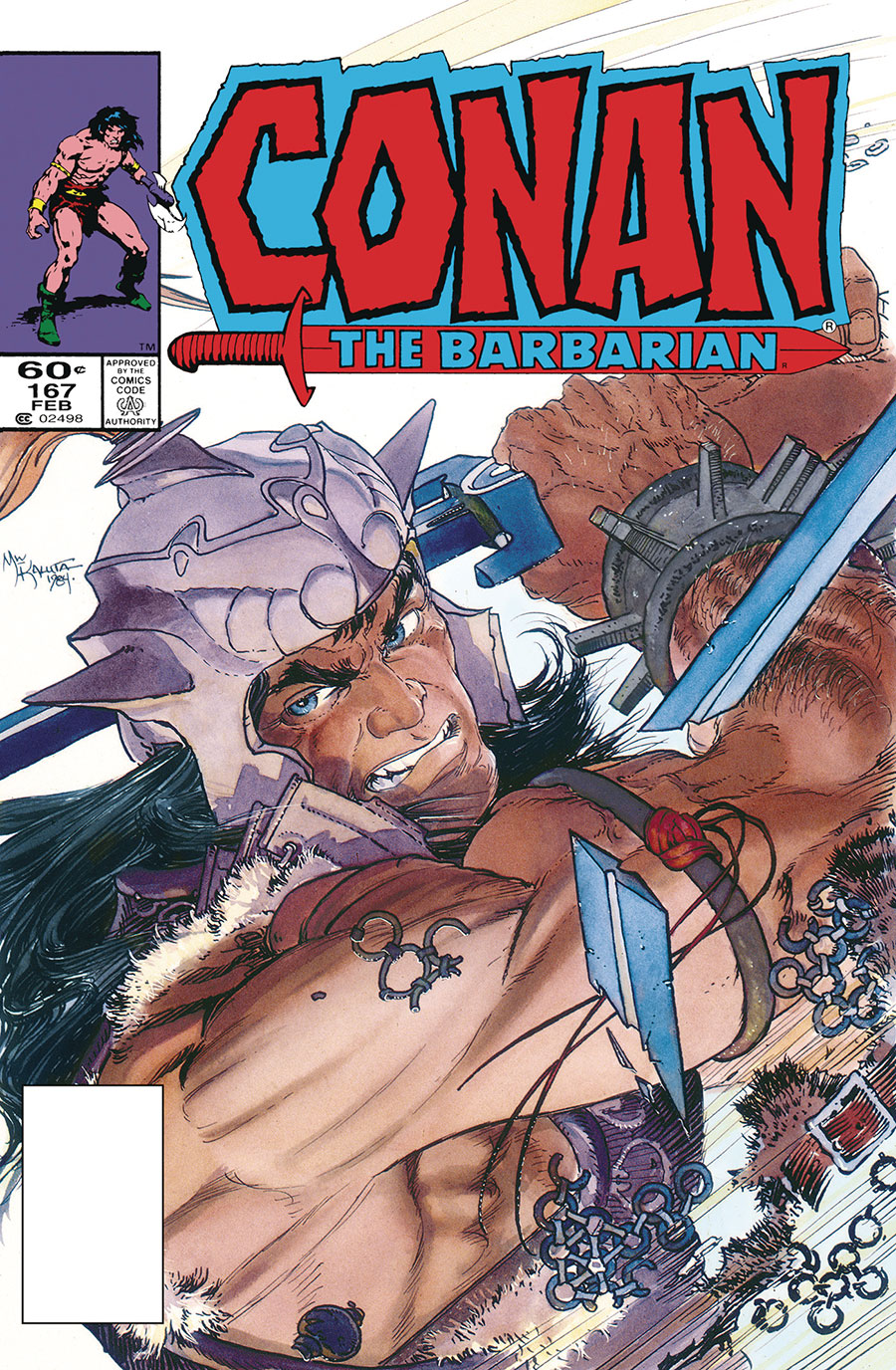 Conan The Barbarian The Original Comics Omnibus Vol 6 HC Direct Market Mike Kaluta Variant Cover