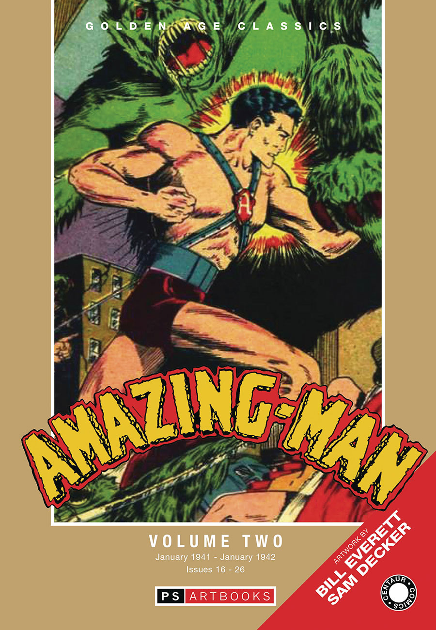 GOLDEN AGE CLASSICS AMAZING MAN HC VOL 02 (C: 0-1-2)