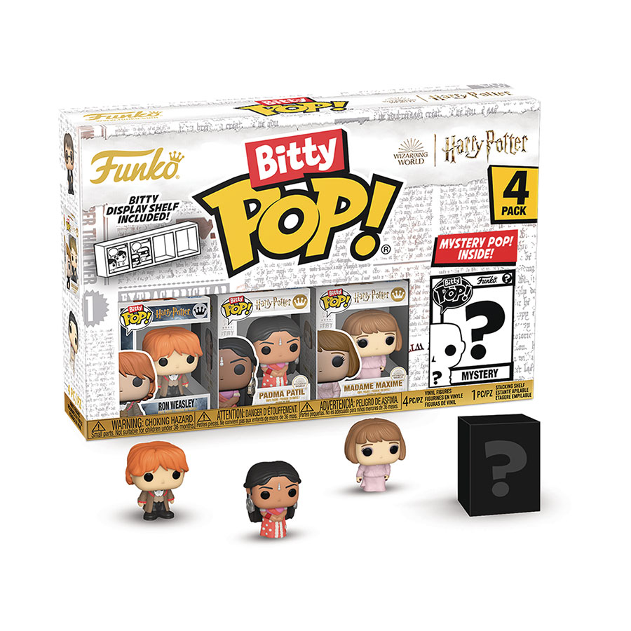 BITTY POP HP GOBLET OF FIRE RON 4PK FIG (C: 1-1-2)