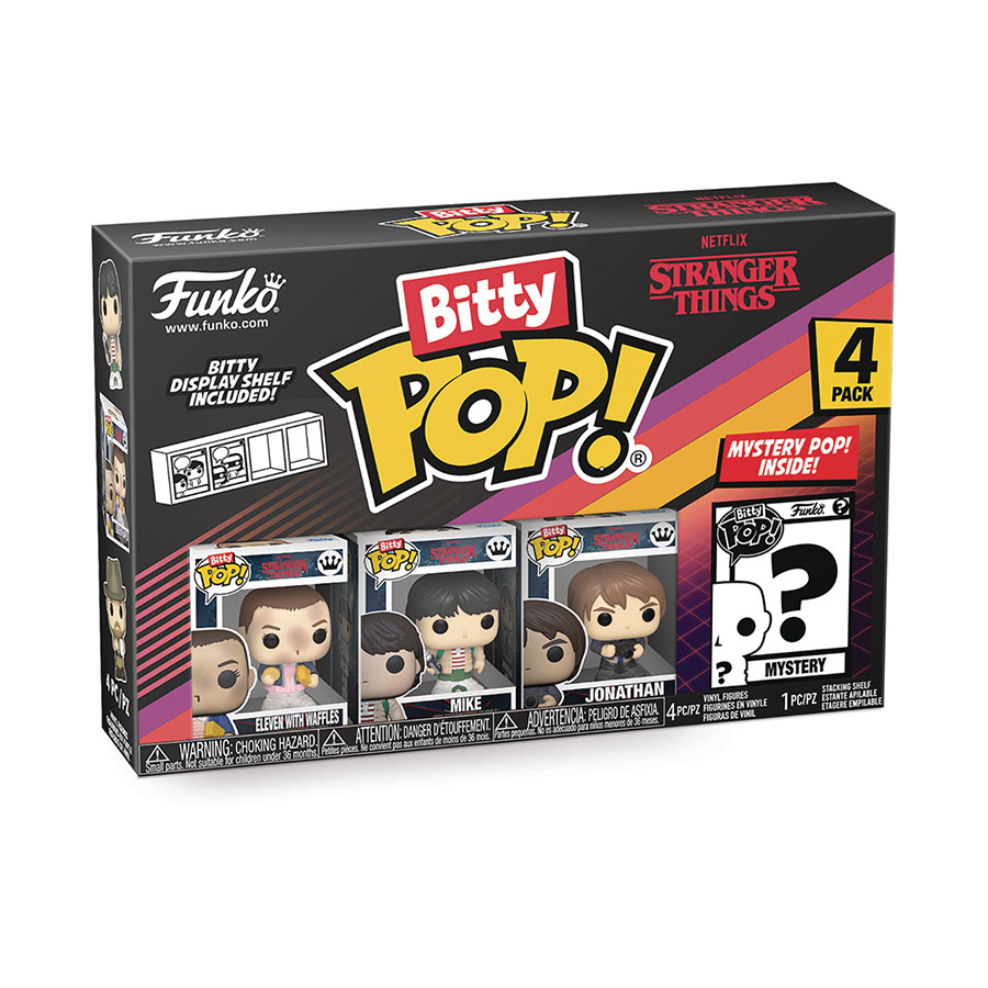 BITTY POP STRANGER THINGS SZN1 ELEVEN 4PK FIG (C: 1-1-2)