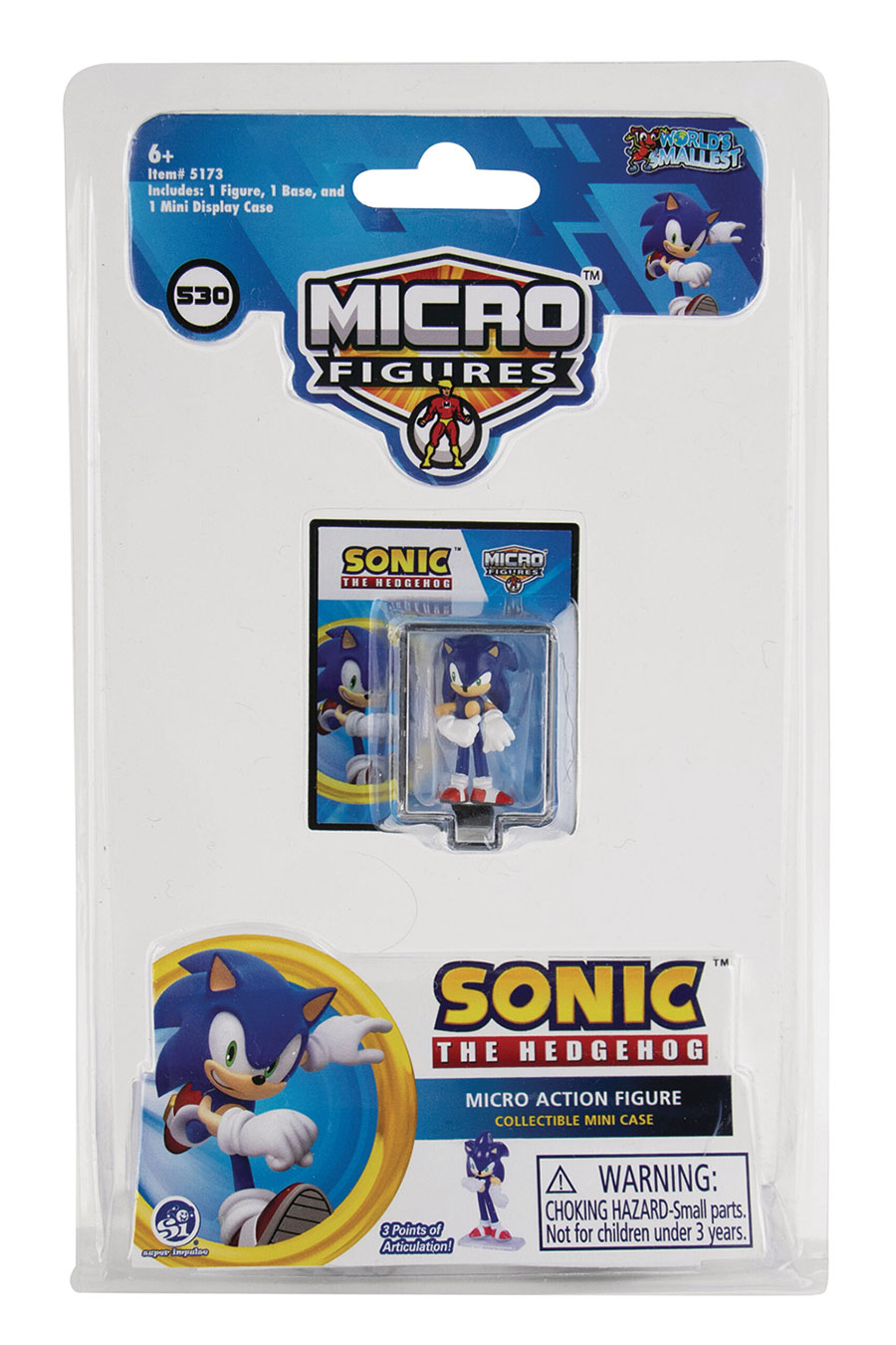 Micro Figures Sonic The Hedgehog Action Figure Case