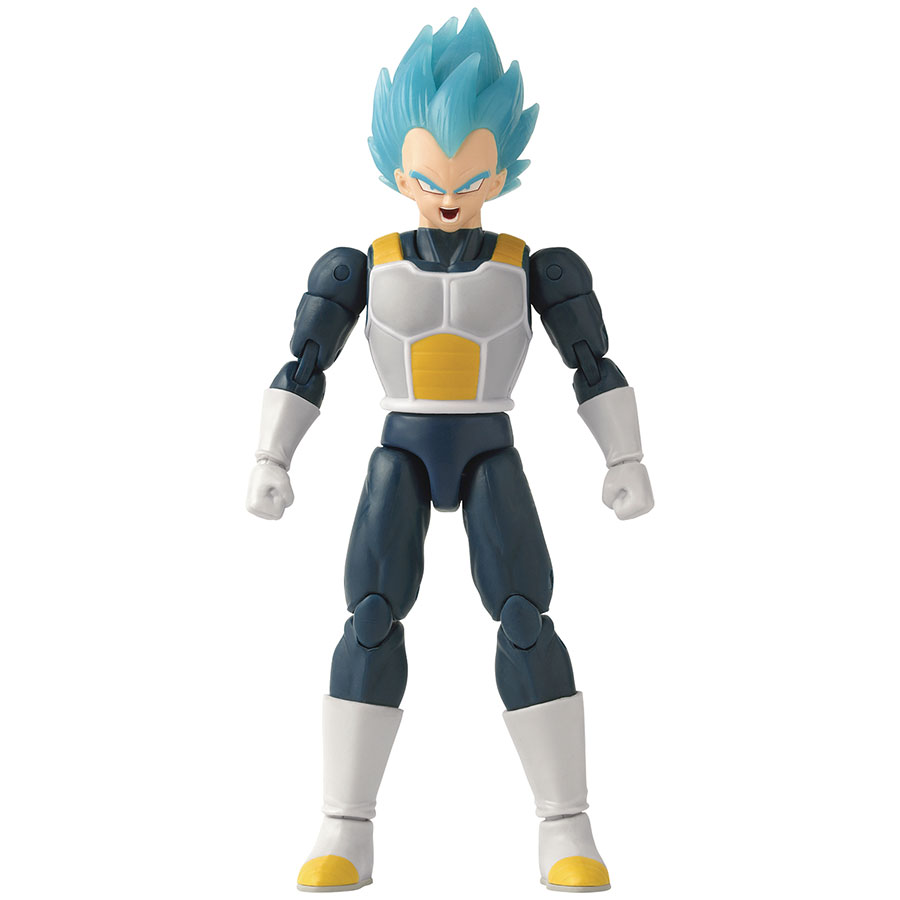 Dragon Ball Dragon Stars Power Up Pack Super Saiyan Blue Vegeta Action Figure