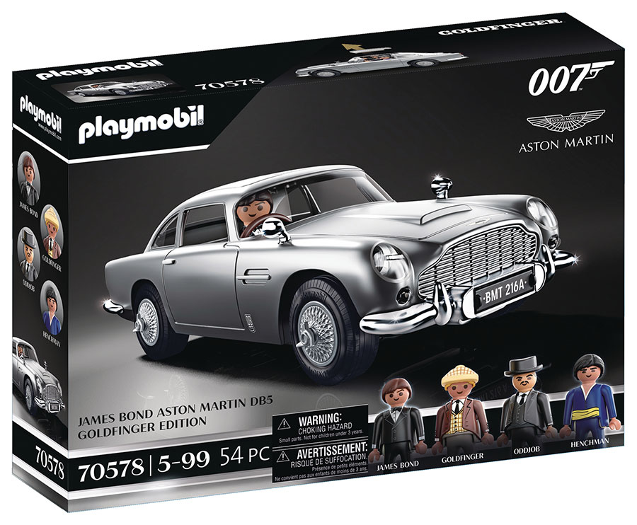 JAMES BOND ASTON MARTIN DB5 GOLDFINGER EDITION AF SET