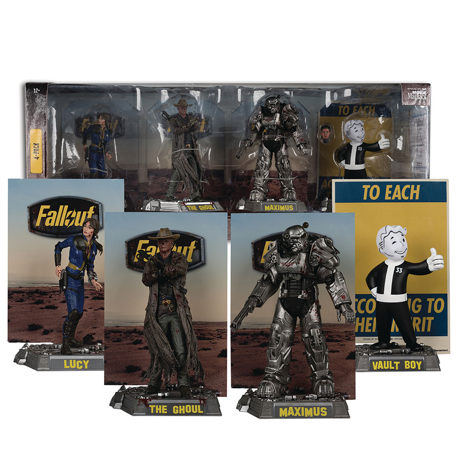 MOVIE MANIACS FALLOUT FIGURE 4PK (C: 1-1-2)