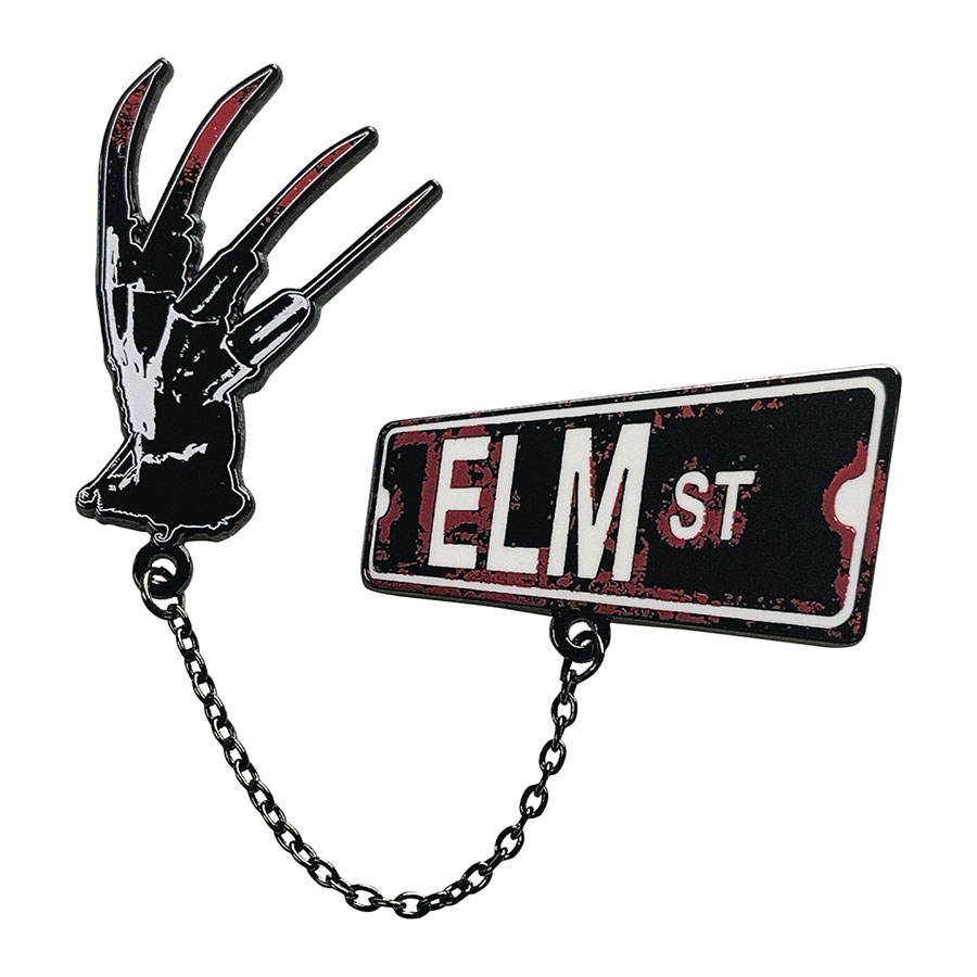 Nightmare On Elm Street Pin Badge Set