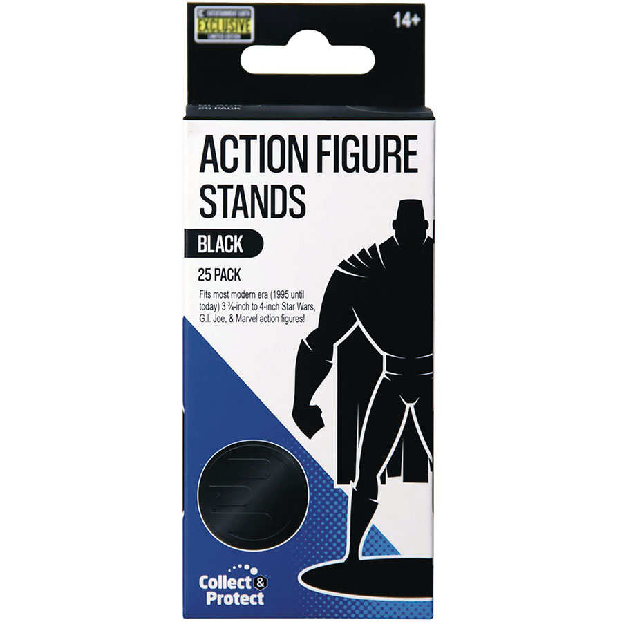 ACTION FIGURE BLACK 25PC STAND PACK (C: 1-1-2)