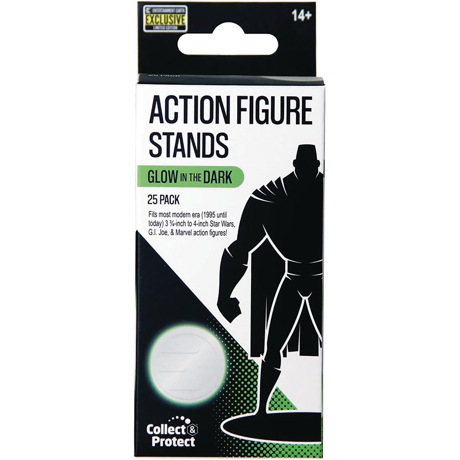 ACTION FIGURE GLOW IN THE DARK 25PC STAND PACK (C: 1-1