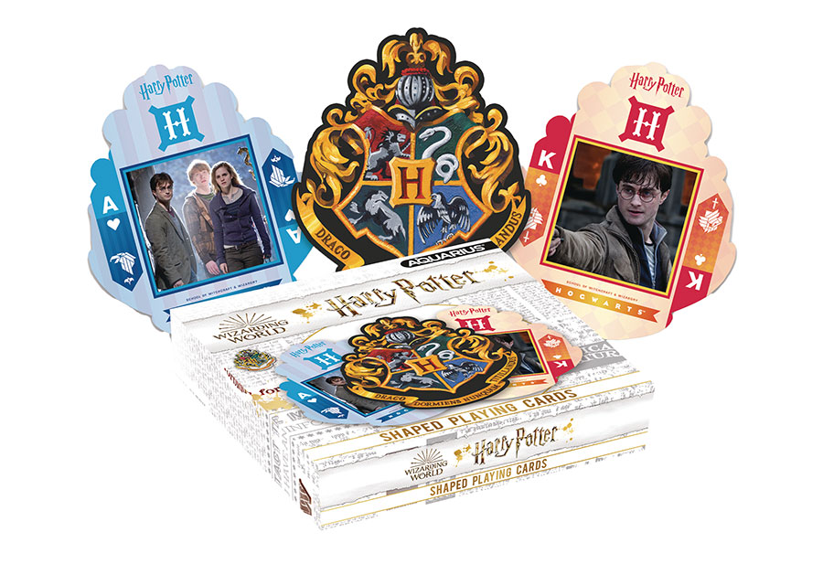 HARRY POTTER SHAPED PLAYING CARDS (C: 1-1-2)