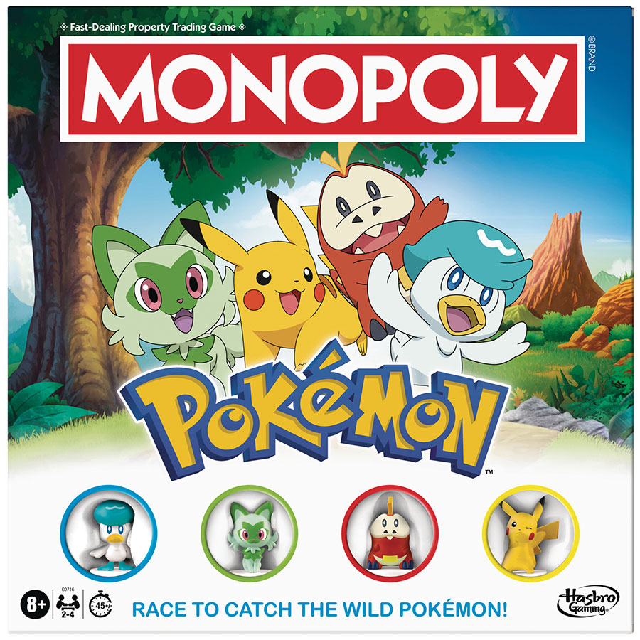 MONOPOLY POKEMON EDITION BOARD GAME (C: 1-1-2)