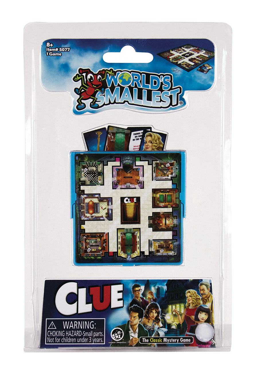 WORLDS SMALLEST CLUE BOARD GAME (C: 1-1-2)