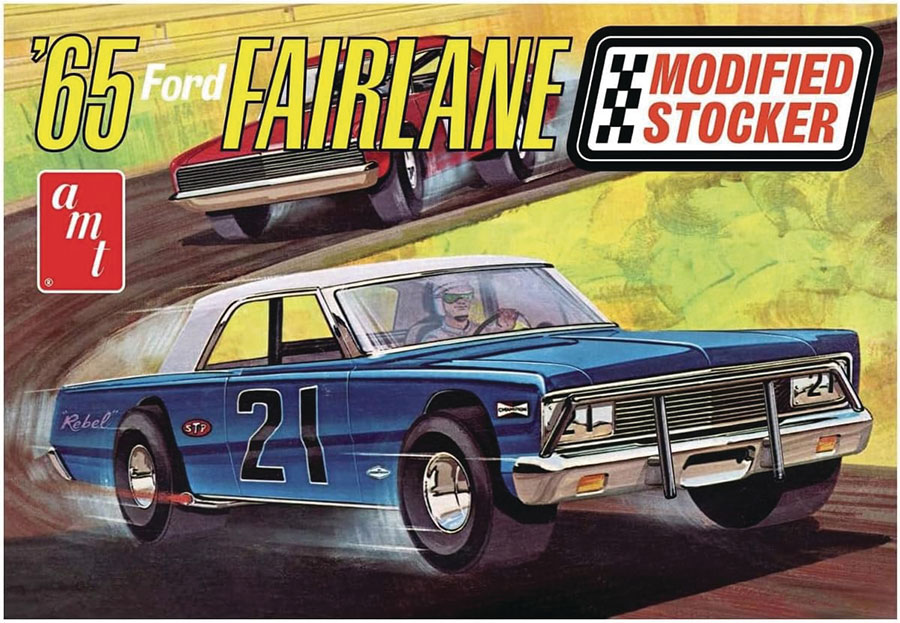 1965 FORD FAIRLANE MODIFIED STOCKER 1/25 MODEL KIT (C: