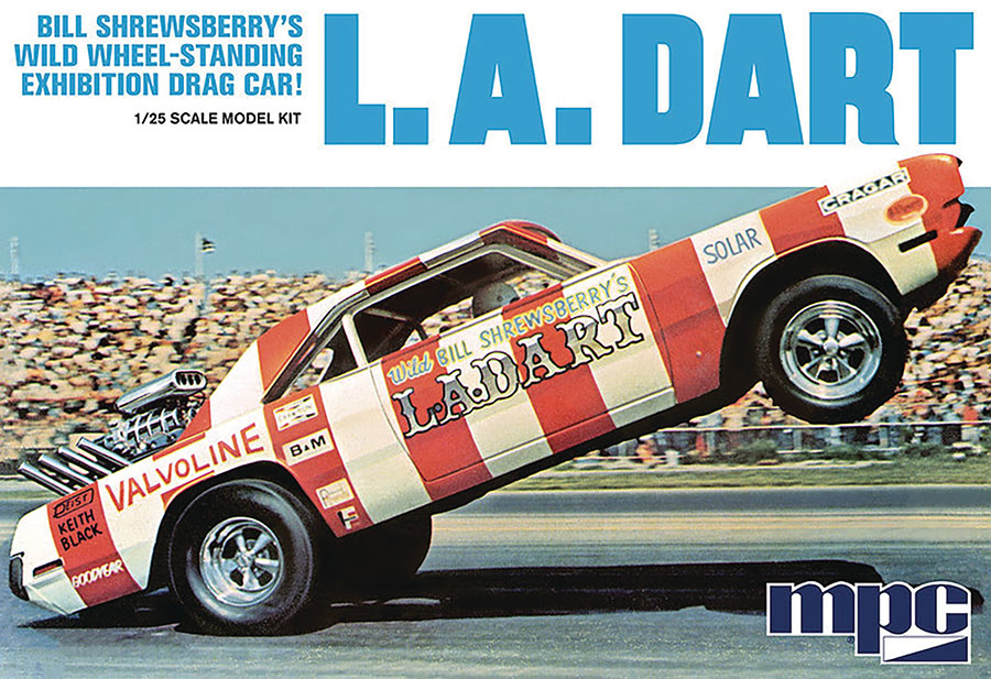 L.A. DART WHEELSTANDER 1/25 SCALE MPC MODEL KIT (C: 1-