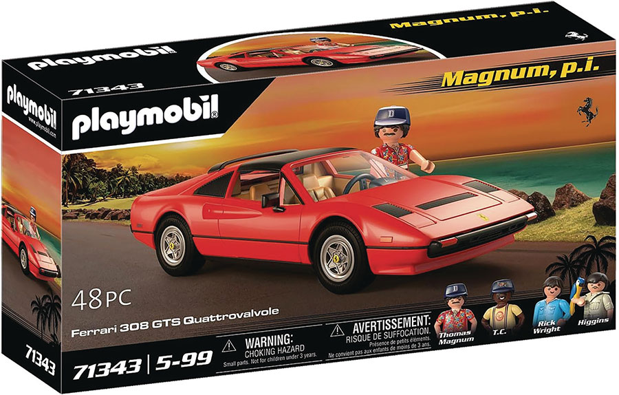 MAGNUM PI FERRARI 308 GTS QUATTROVALVOLE SET (C: 1-1-2