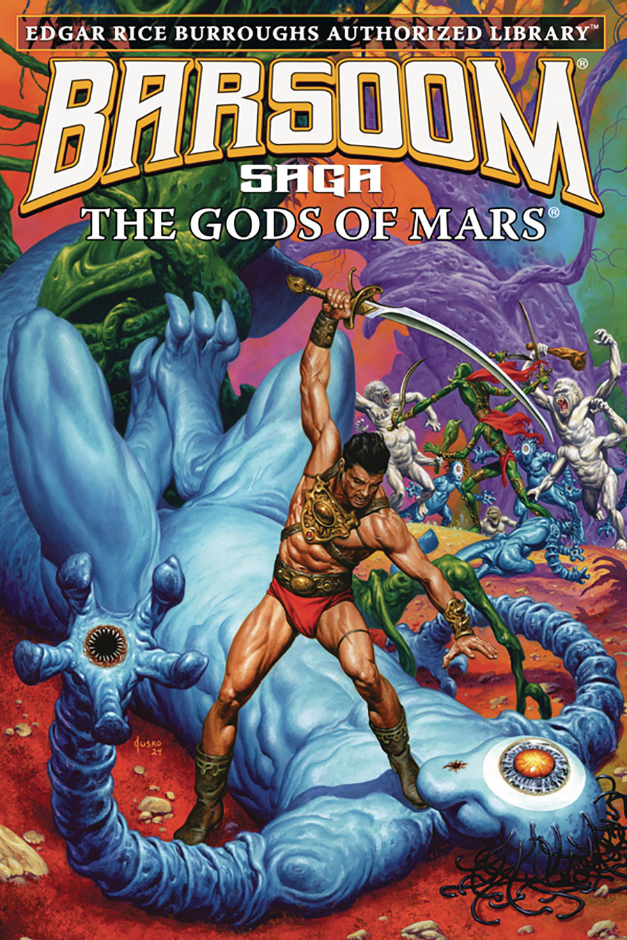 ERB AUTH LIB BARSOOM SAGA HC VOL 02 GODS OF MARS (C: 0-1-1)