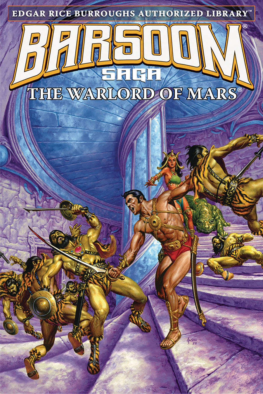 ERB AUTH LIB BARSOOM SAGA HC VOL 03 WARLORD OF MARS (C: 0-1-