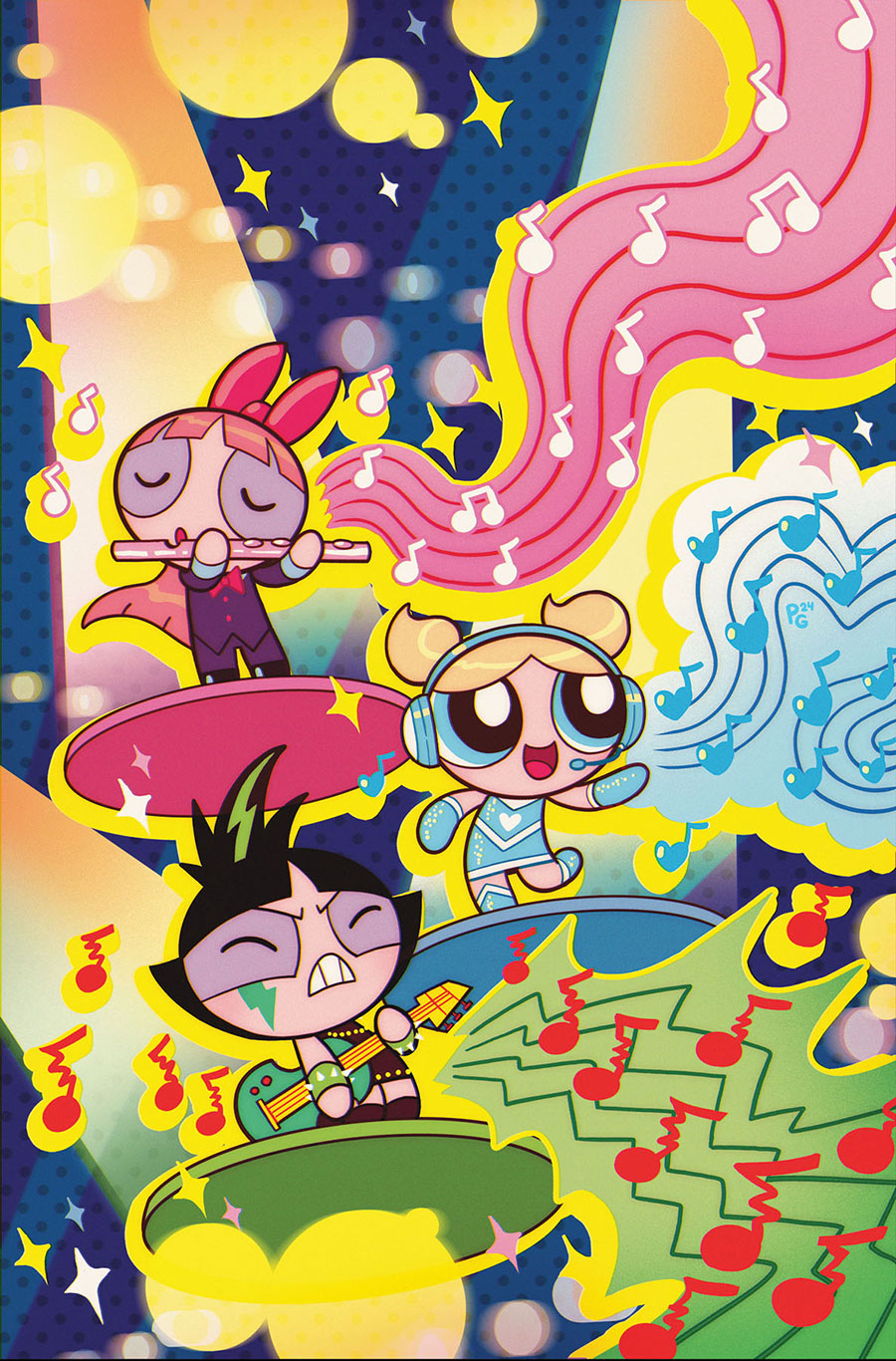 Powerpuff Girls Vol 4 #9 Cover H Incentive Paulina Ganucheau Virgin Cover