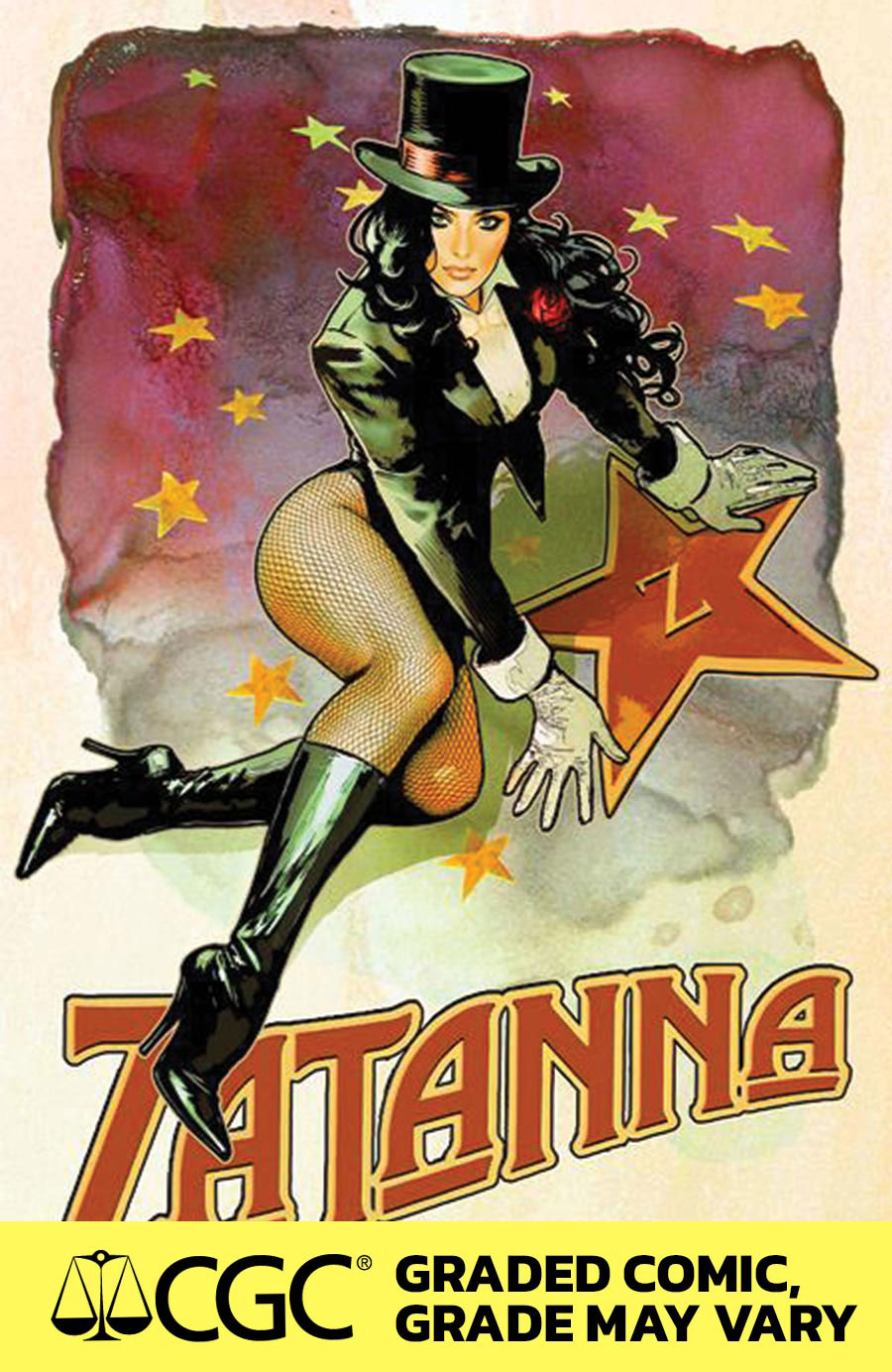 Zatanna Vol 3 #1 Cover K DF Sozomaika Foil Variant Cover CGC Graded 9.6 Or Higher