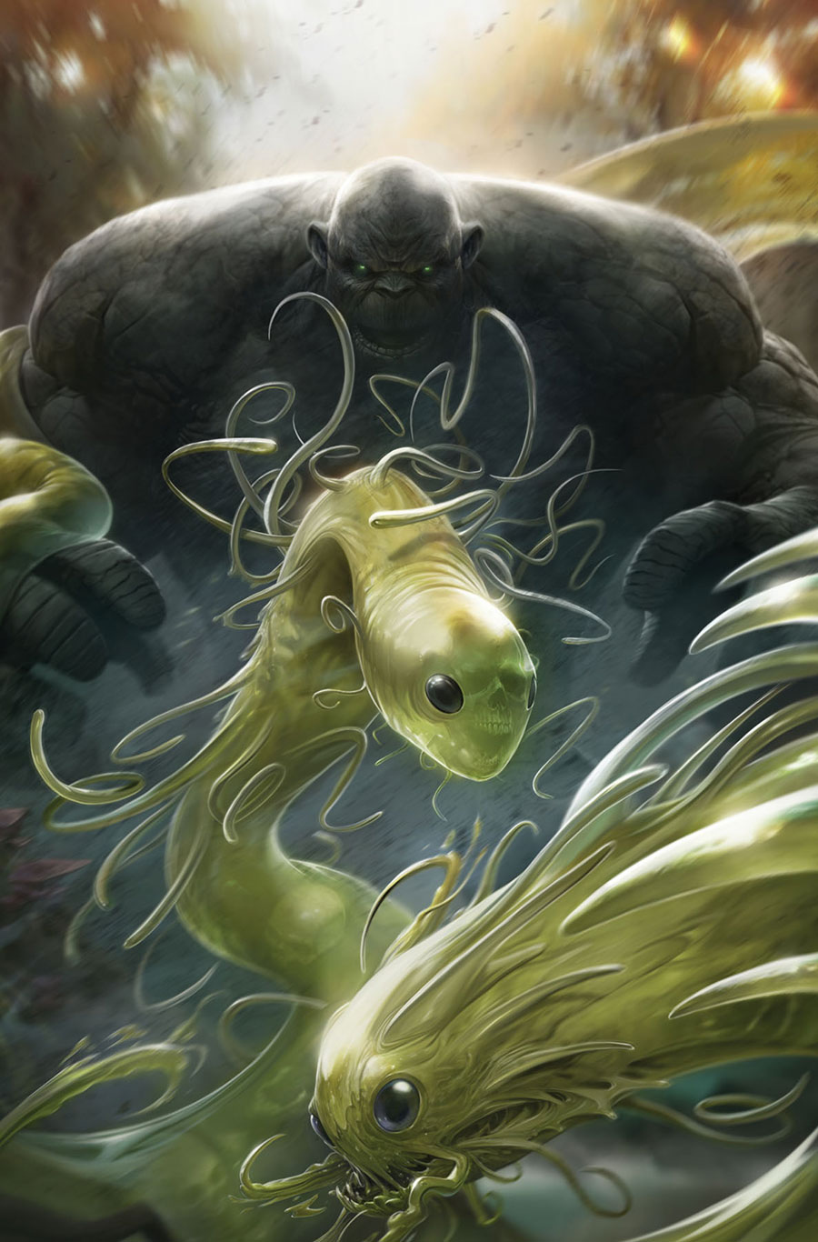 Herculoids #2 Cover I Limited Edition Francesco Mattina Virgin Cover