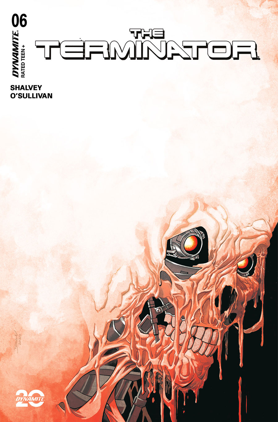 Terminator Vol 4 #6 Cover E Variant Declan Shalvey Foil Cover