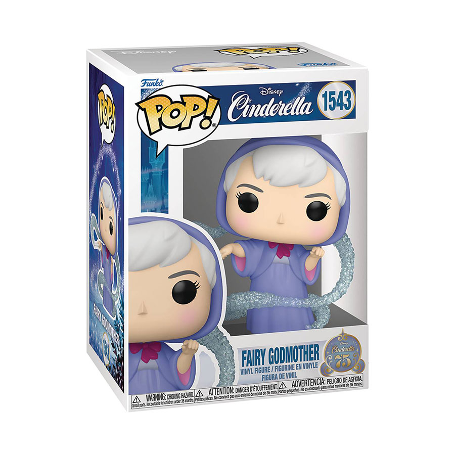 POP Disney Cinderella 75th Anniversary Fairy Godmother Vinyl Figure