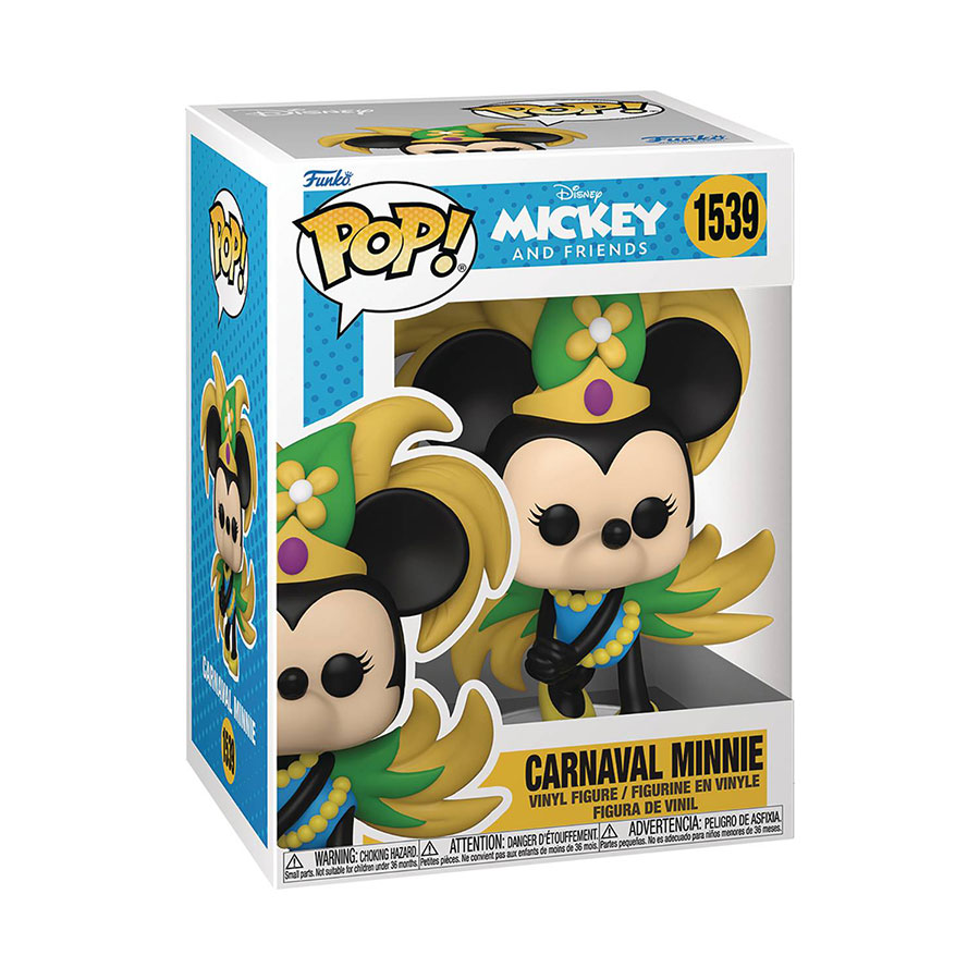 POP Disney Mickey And Friends Carnaval Minnie Vinyl Figure