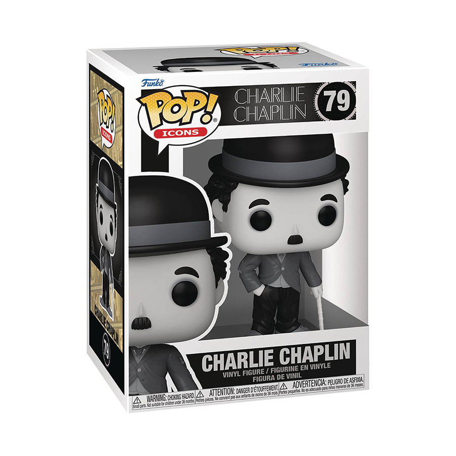 POP Icons Charlie Chaplin Vinyl Figure