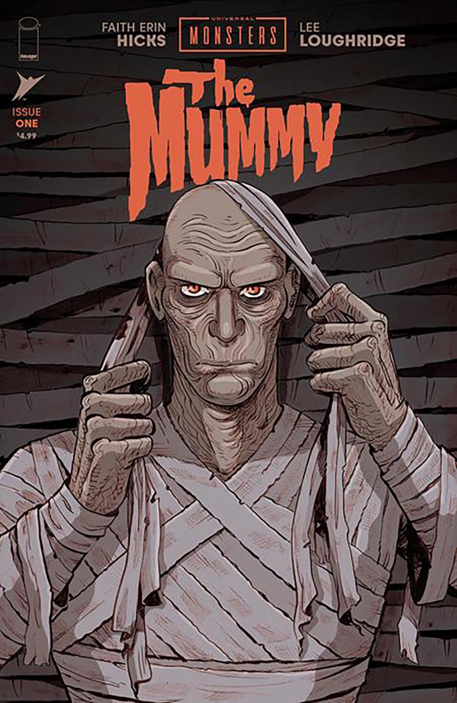 Universal Monsters The Mummy #1 Cover A Regular Faith Erin Hicks & Lee Loughridge Cover