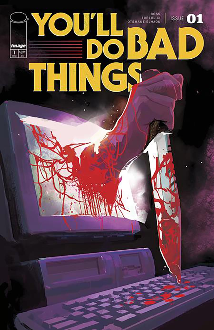 Youll Do Bad Things #1 Cover B Variant Adriano Turtulici Cover