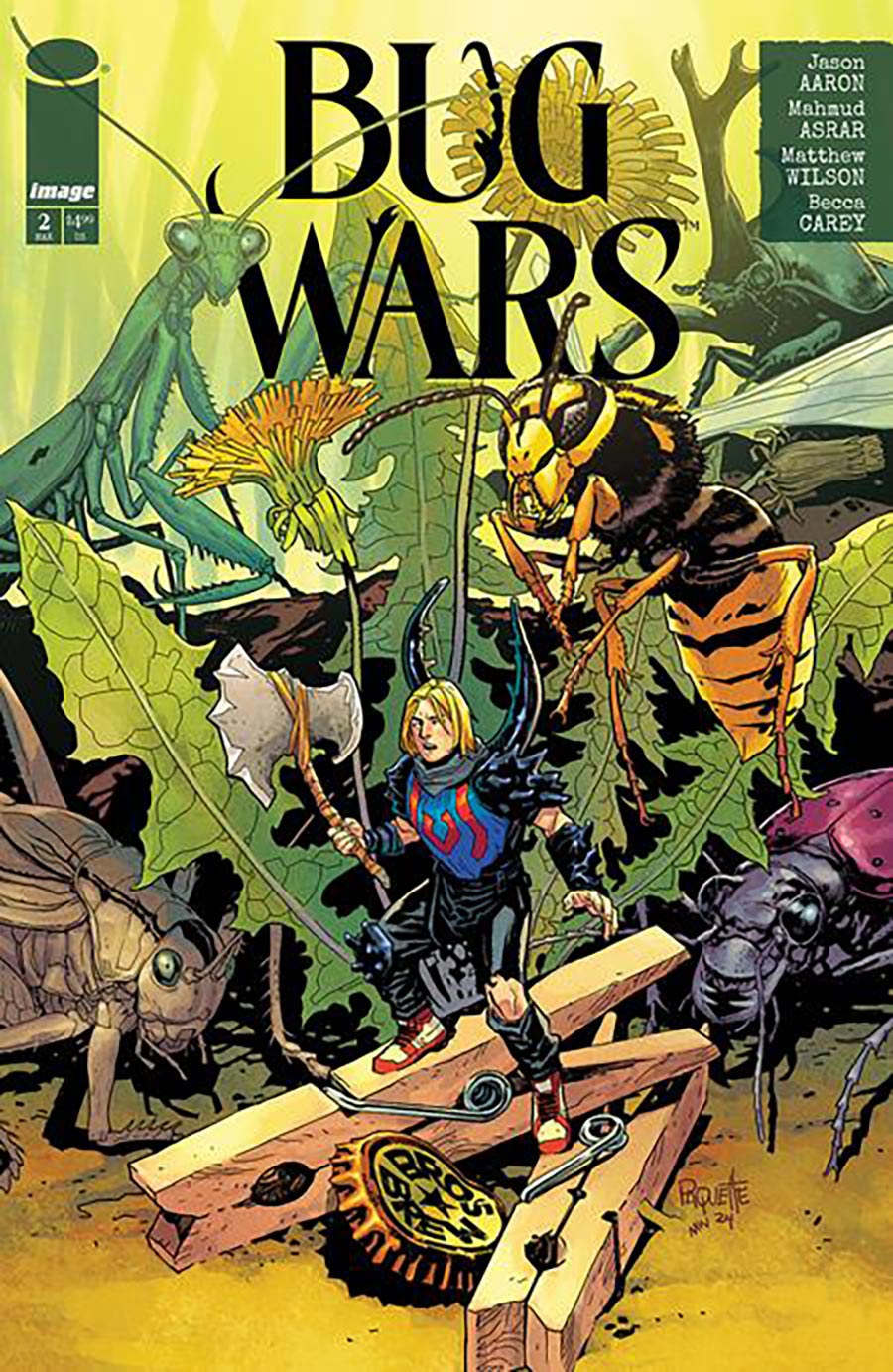 Bug Wars #2 Cover B Variant Yanick Paquette & Matthew Wilson Cover