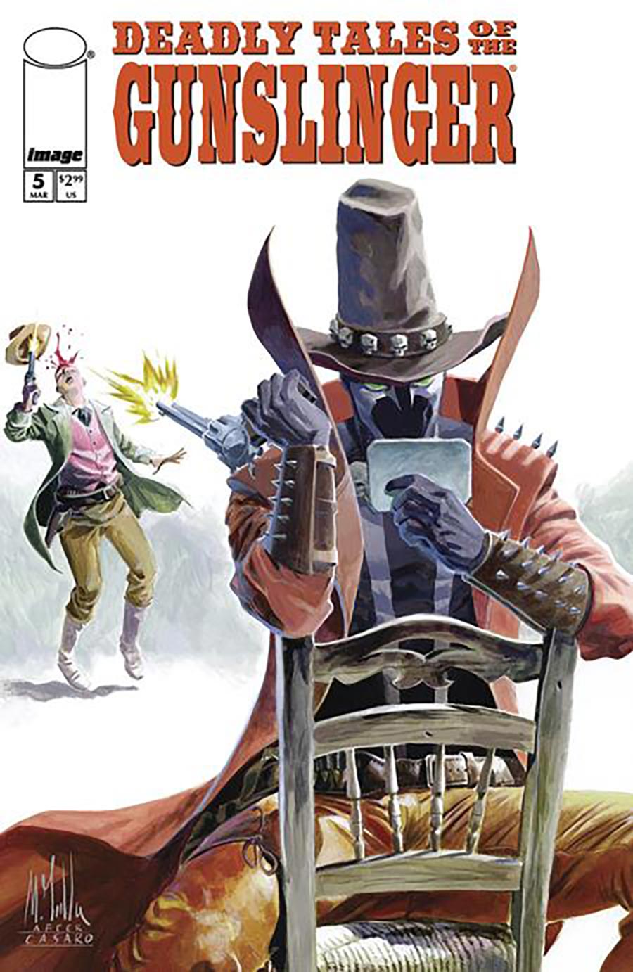 Deadly Tales Of The Gunslinger Spawn #5 Cover B Variant Marco Failla Mirror Shot Cover