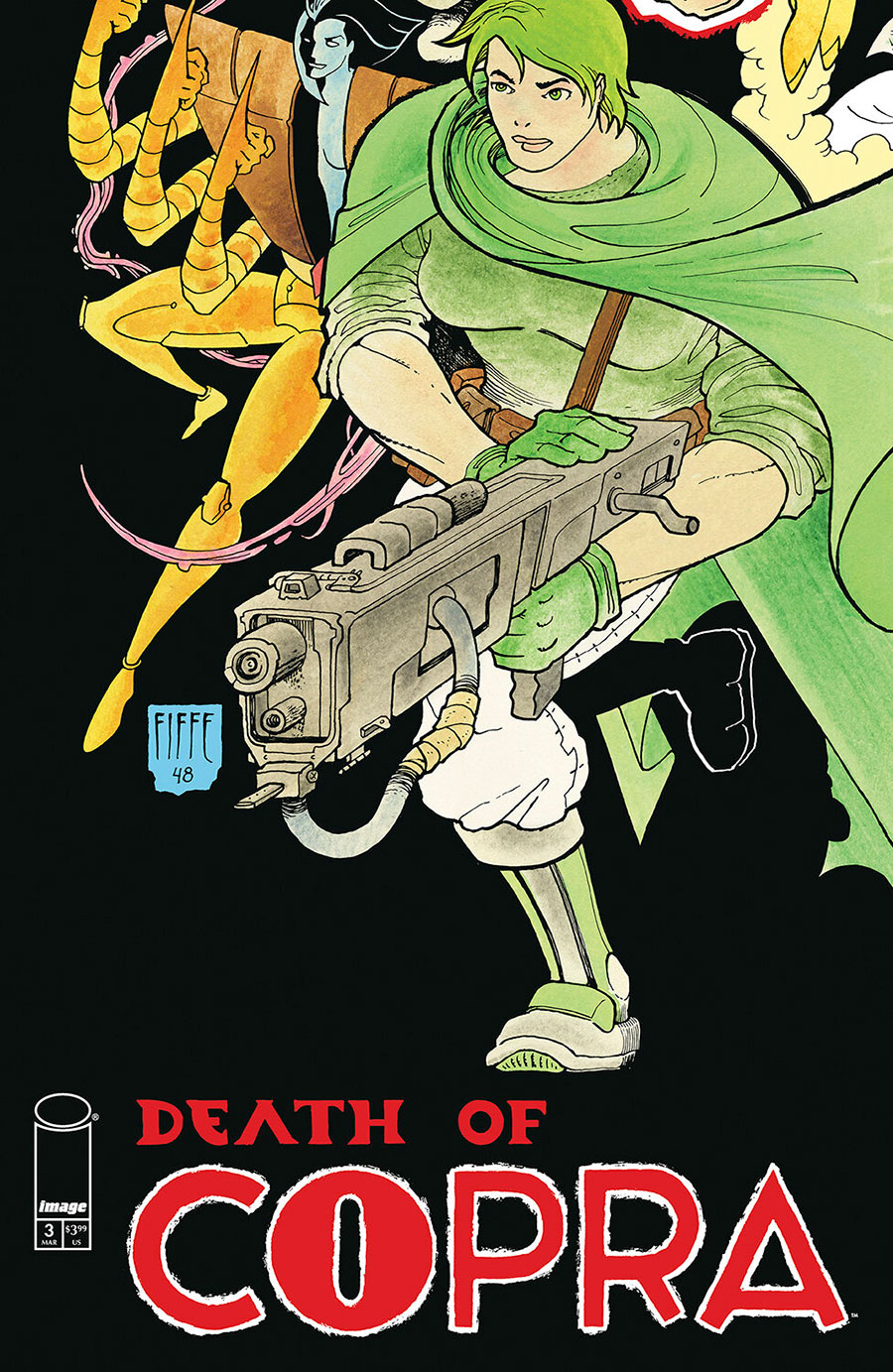 Death Of Copra #3 Cover C Incentive Michel Fiffe Connecting Variant Cover