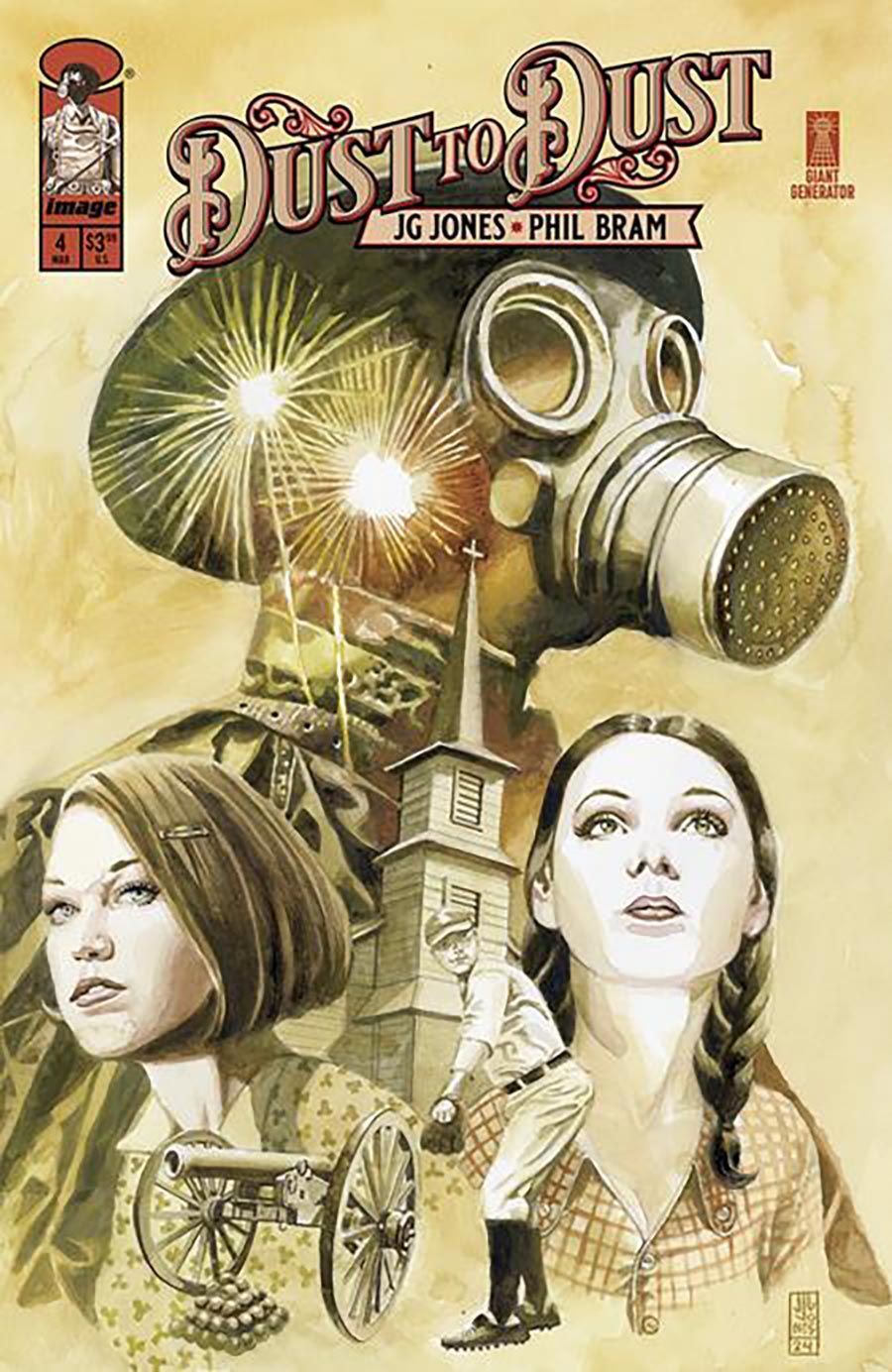 Dust To Dust #4 Cover A Regular JG Jones Cover