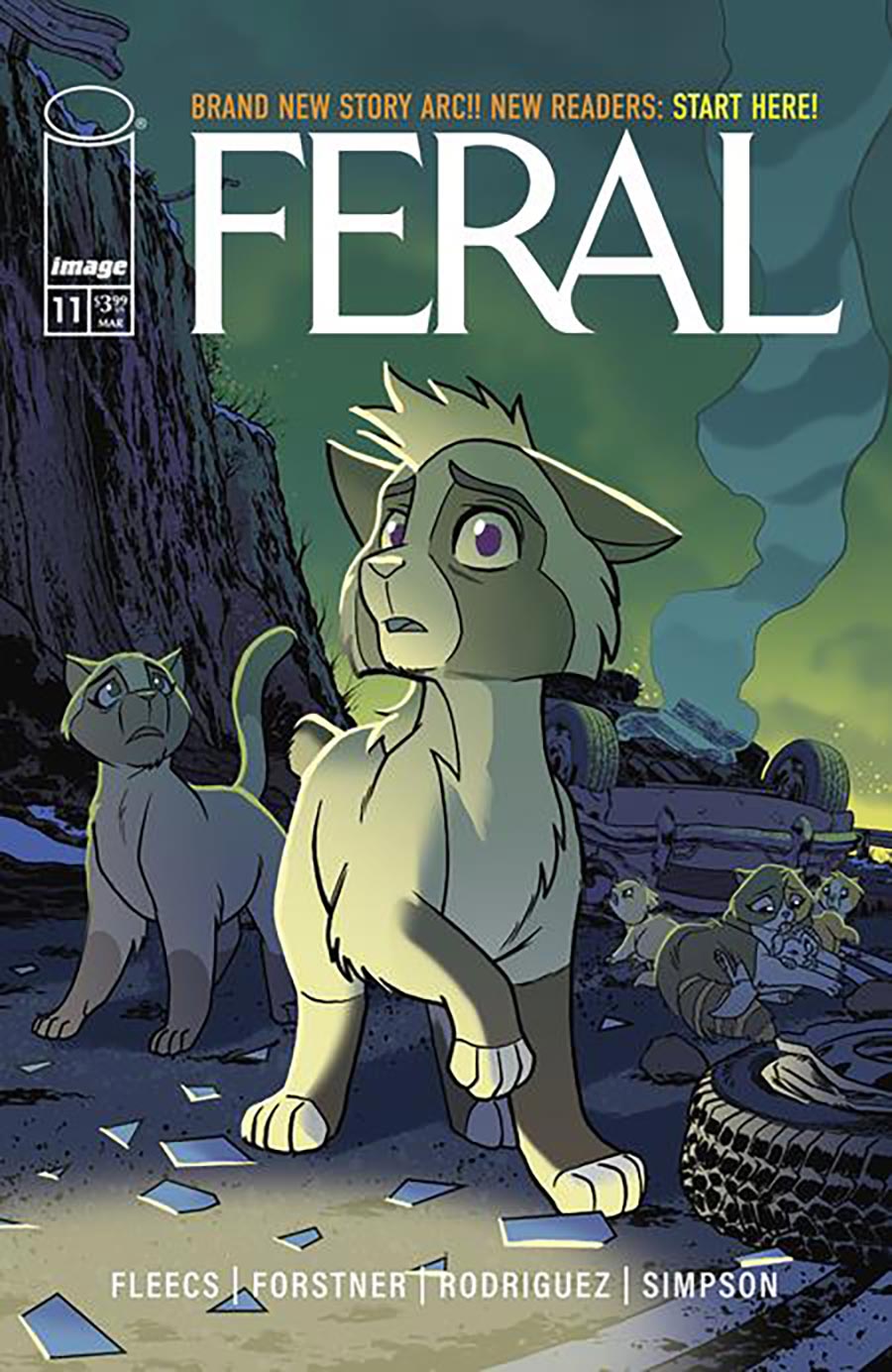 Feral #11 Cover A Regular Tony Fleecs Trish Forstner & Tone Rodriguez Cover