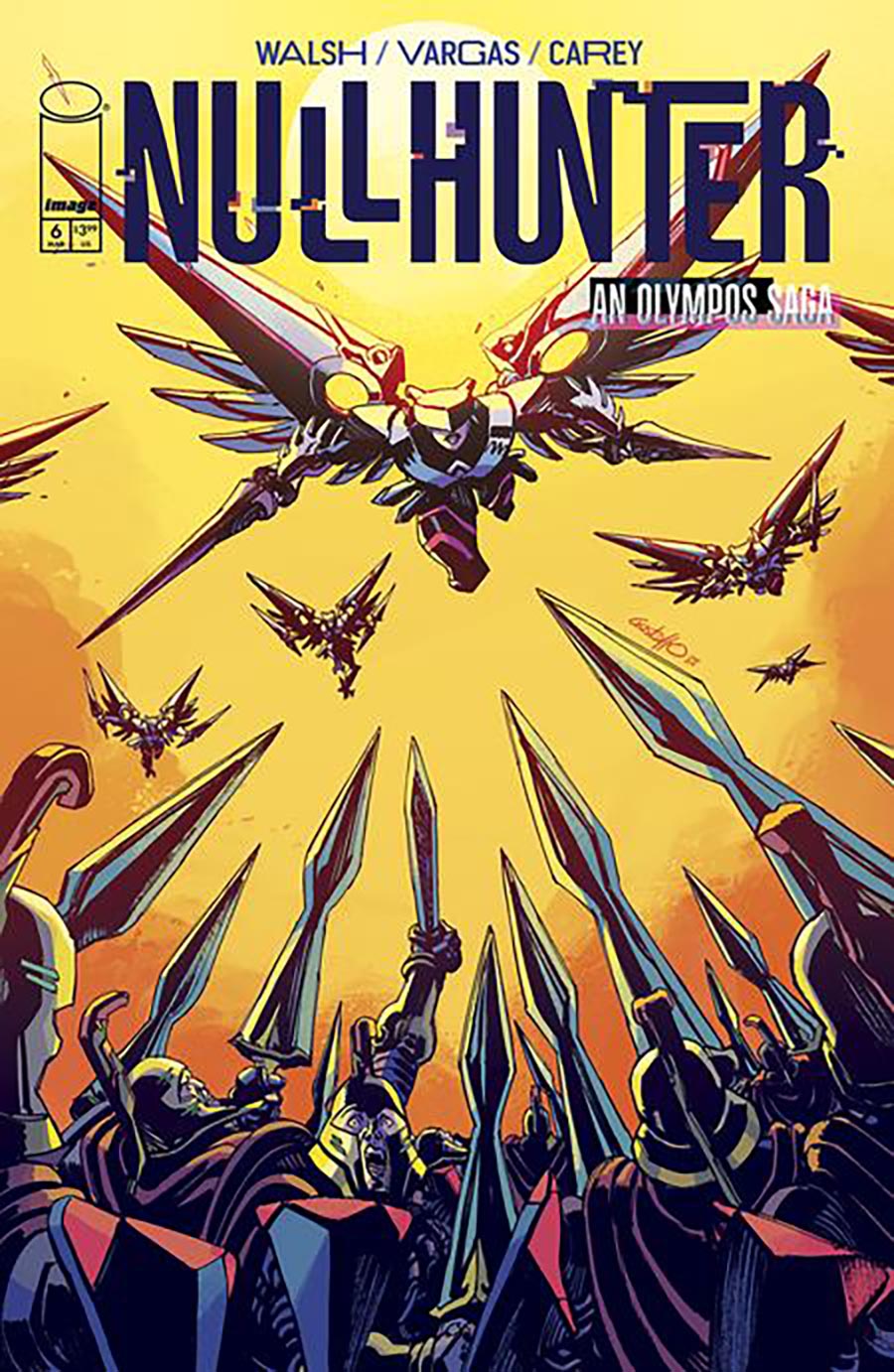 Nullhunter #6 Cover B Variant Gustaffo Vargas Cover