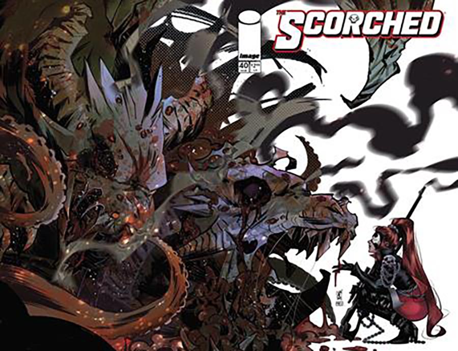 Scorched #40 Cover A Regular Federico Sabbatini Wraparound Cover