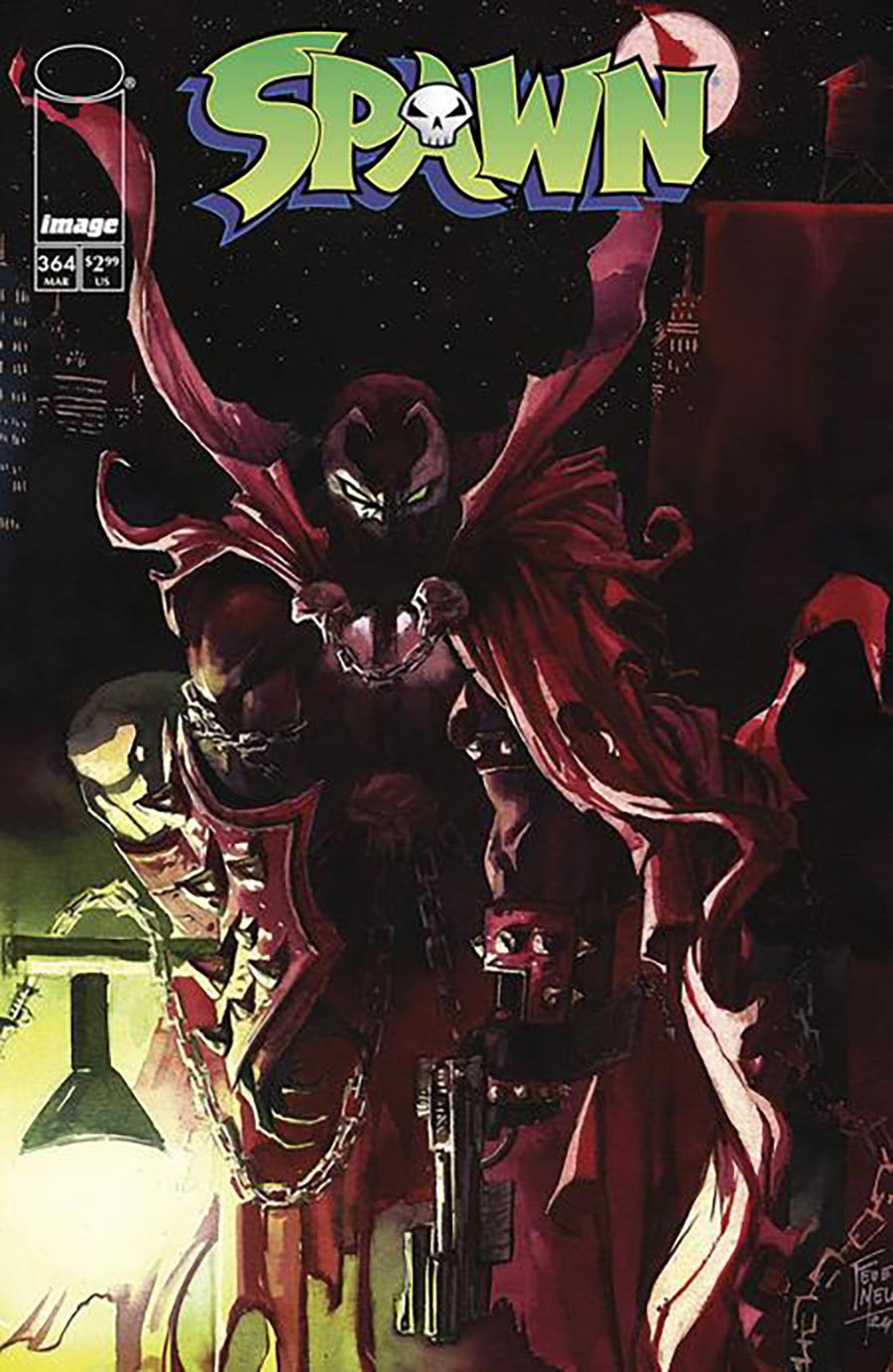 Spawn #364 Cover A Regular Fede Mele Cover