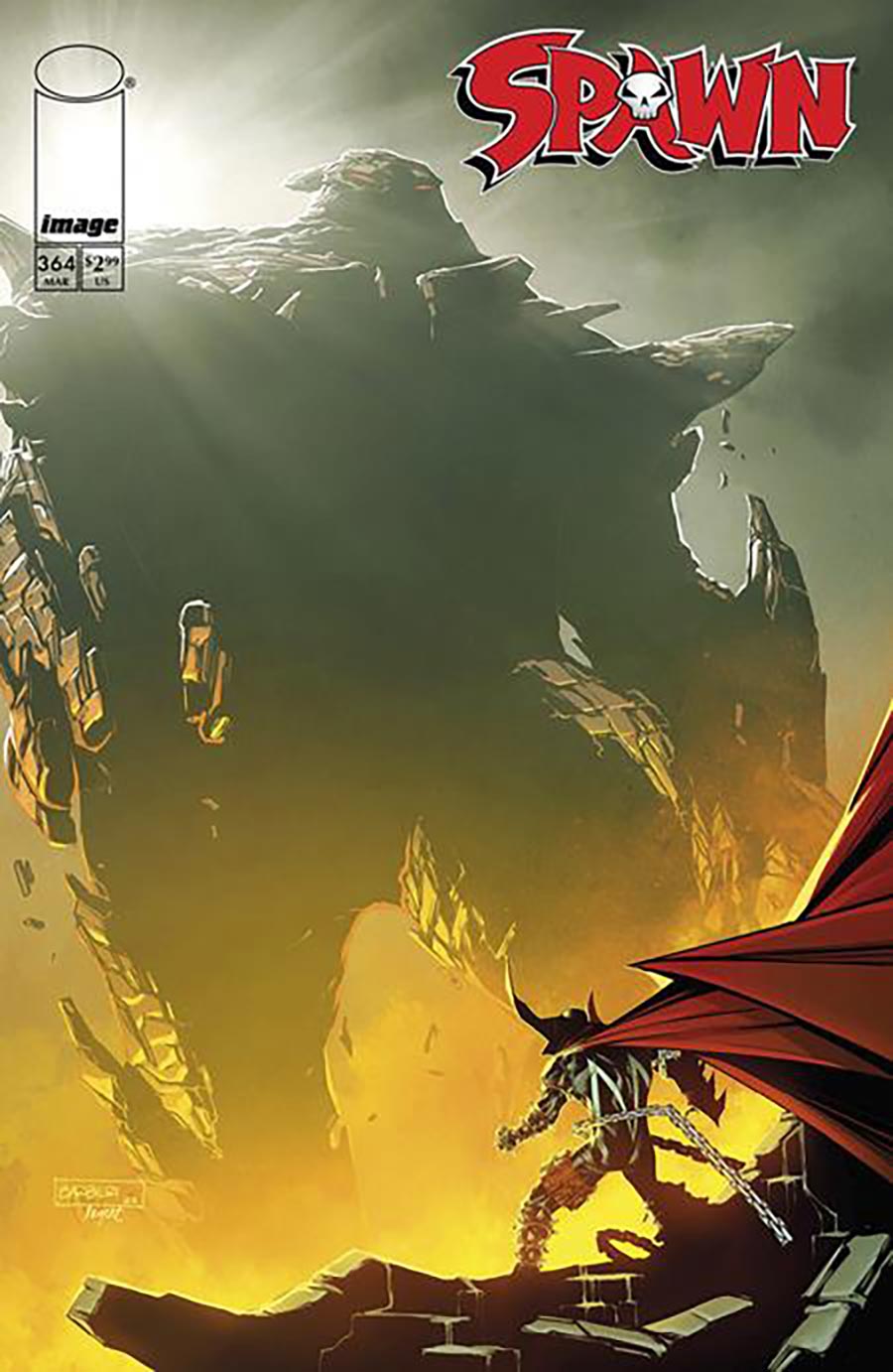 Spawn #364 Cover B Variant Carlo Barberi Cover