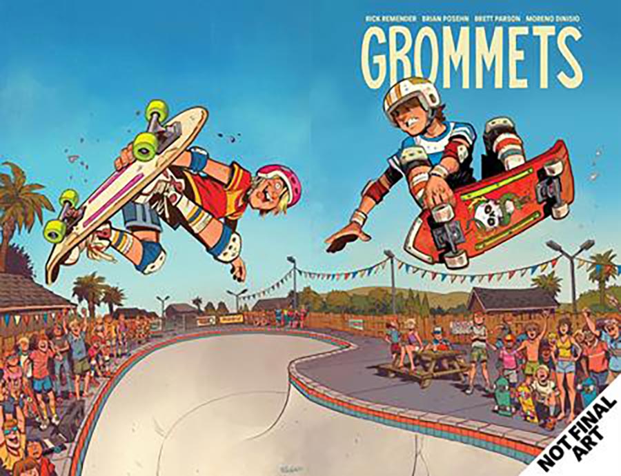 Grommets TP Direct Market Exclusive Brett Parson Variant Cover