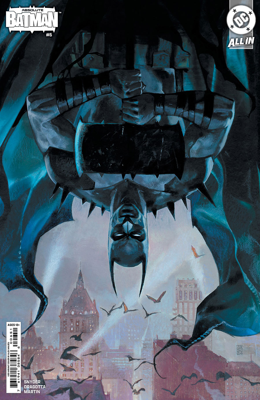 Absolute Batman #6 Cover E Incentive Alex Maleev Card Stock Variant Cover (DC All In)