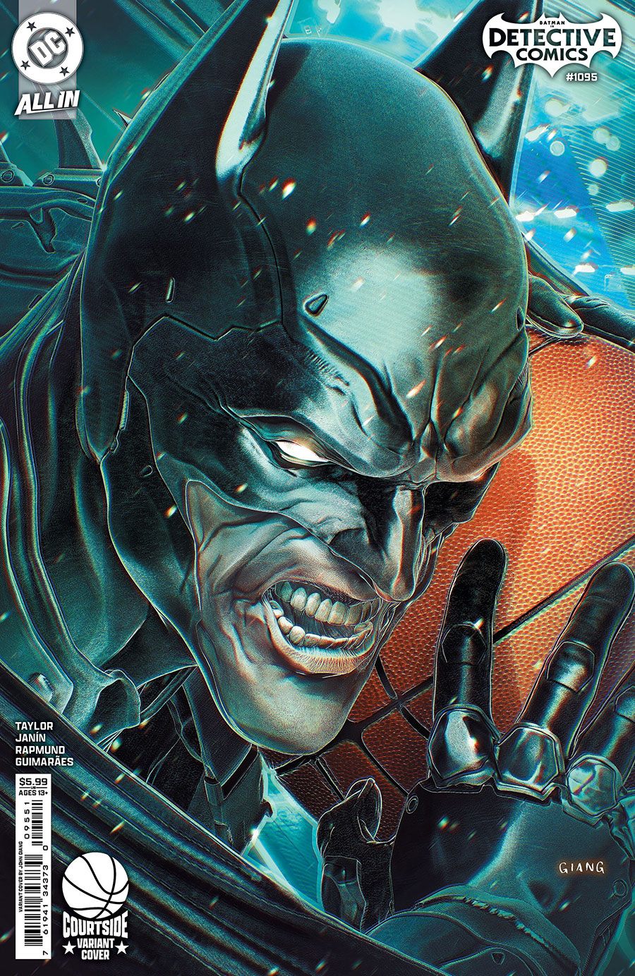 Detective Comics Vol 2 #1095 Cover D Variant John Giang Courtside Card Stock Cover (DC All In)