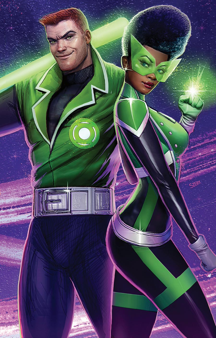 Green Lantern Corps Vol 4 #2 Cover D Variant Nathan Szerdy Card Stock Cover (DC All In)