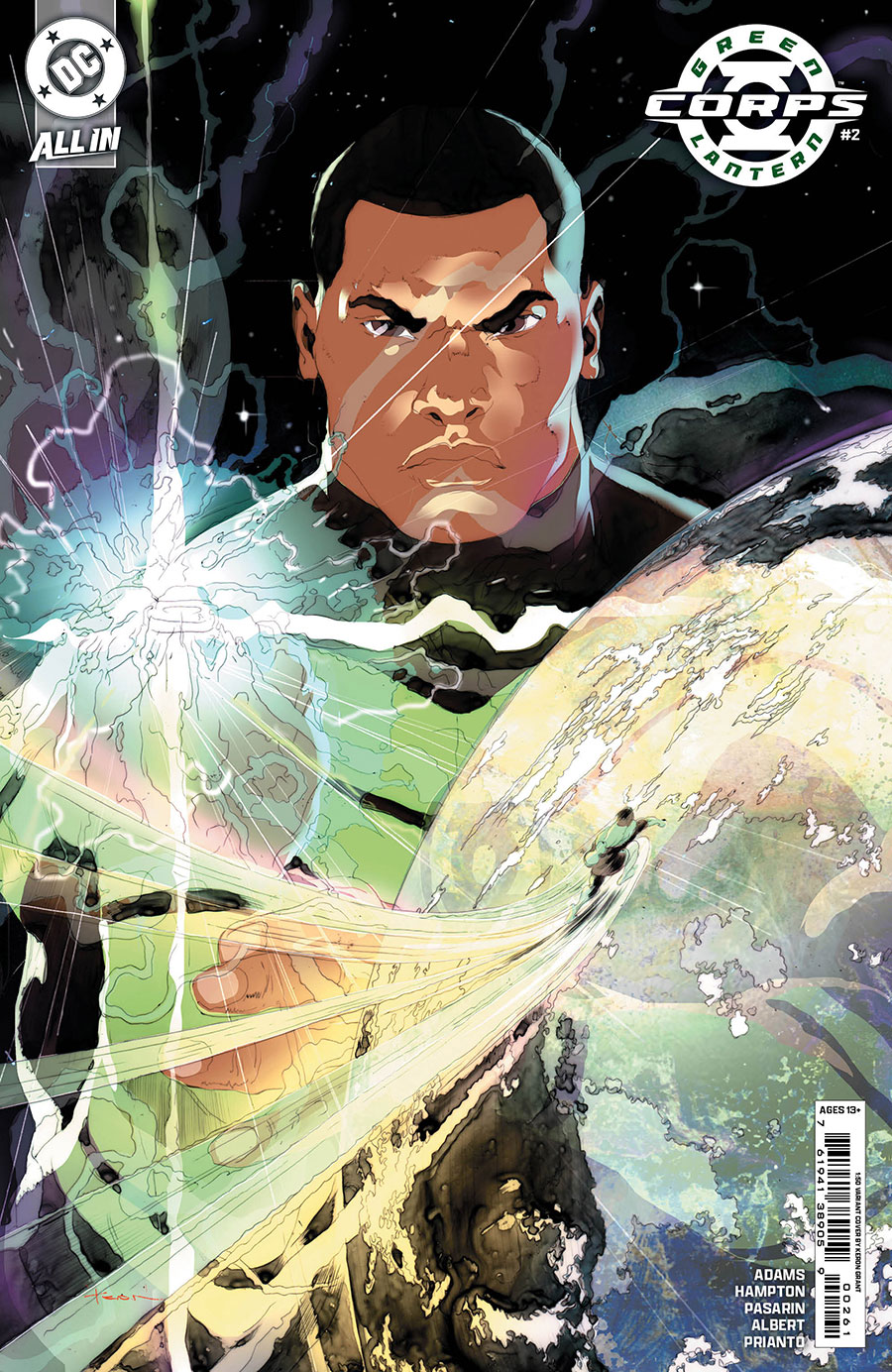 Green Lantern Corps Vol 4 #2 Cover G Incentive Keron Grant Card Stock Variant Cover (DC All In)